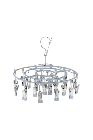 Kurutma Askısı İçin Çorap Kurutucu, 24 Klips, Döner Kanca, Kamp İçin, Çamaşır Asmak İçin 29 X 33,5 Cm Kdo Diğer