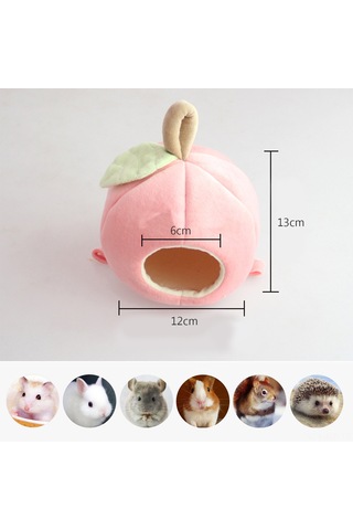 Geeroyoo Yumuşak Ve Konforlu Küçük Evcil Hayvan Yuvası - Hamster, Kirpi İçin