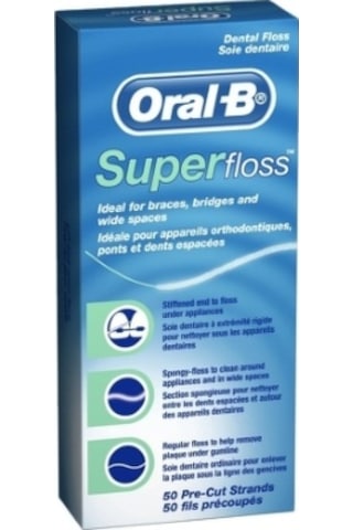 Oral-B Super Floss Diş İpi 50'li
