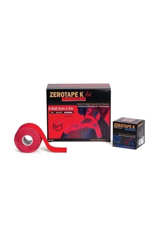 Zerotape K Kinesio Bandı 5 CM x 5 M Kırmızı