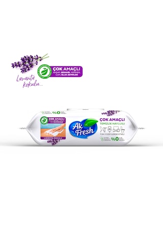 Ak Fresh Tüm Yüzeyler İçin Çok Amaçlı Temizlik Havlusu 96'lı