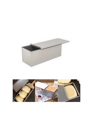 Narkalıp Baton Tost & Ekmek Kalıbı Kapaklı 11x11x30 Cm