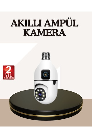İki Yönlü Sesli Wifi Kamera Ampul Tipi Ev Ve Ofis Güvenlik Kamerası 14139009