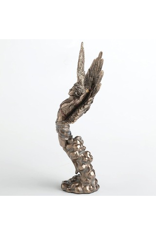 Wıse Icarus Dekoratif Obje Antik Yunan Mitolojisi Figürü Poliresin Biblo 20,5 Cm Diğer