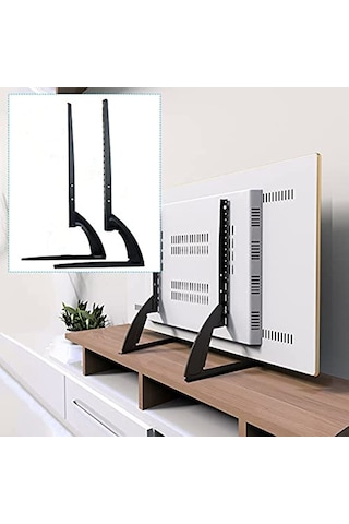 Evrensel Masaüstü Tv Standı Lcd Led Ayarlanabilir Sabit Ekran Tv