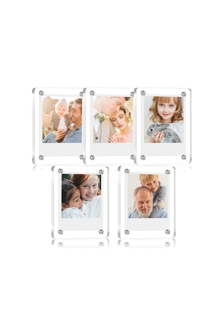 Manyetik Fotoğraf Çerçevesi Sergileme Rafı