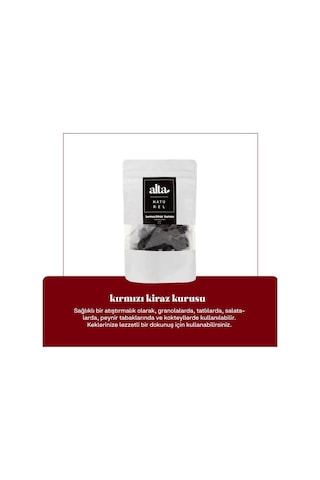 Alta Naturel Kırmızı Kiraz Kurusu 30 G