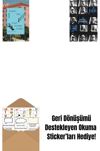 Yaşam Kullanma Kılavuzu + Mekân Feşmekân + Okuma Sticker'ları