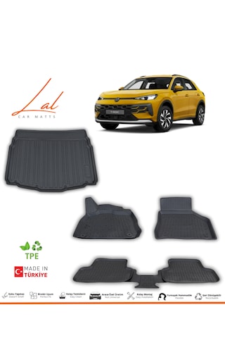 Volkswagen T Roc 3d Havuzlu Paspas Alt Kademe Bagaj Havuzu Seti 2026 Ve Sonrası Uyumlu
