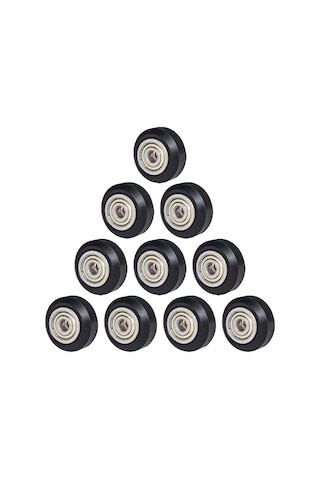 Yaleker 10 Adet Pom Delrin Kayar Çark, 24mm Dış Çap, 5mm Yatak Delik, 625zz Rulmanlı, 3d Yazıcı Parçası, Dayanıklı