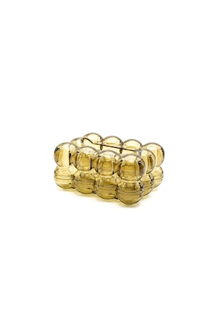 19x13x9cm Kahverengi Şeffaf Yaylı Masaüstü Bubble Dekoratif Bulut Peçetelik 5250 Diyarı Fırsat