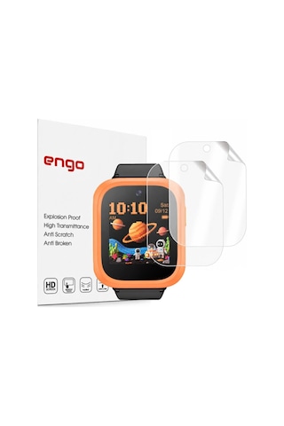 Tcl Kids Apple Watch Uyumlu K5 İle Ekran Koruyucu Tpu, Tam Kaplayan Akıllı Çocuk Saat Koruması 2 Adet, Çizilmeye Dayanıklı Koruma Mt50v