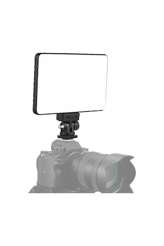 Mini Taşınabilir Fotoğraf Lambası Kısılabilir Led Işık Siyah Siyah