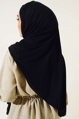 Unika Boutique Kadın Penye Şal Kaymaz Siyah
