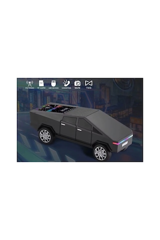 Wster Ws-580 Music Car Speaker Cybertruck, Led