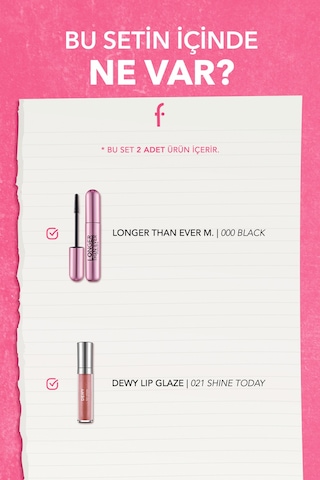 Flormar Lash A Licious & Gloss A Glow Makyaj Seti