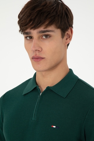 U.s. Polo Assn. Erkek Koyu Yeşil Kazak /triko 50298266-vr079 Koyu Yesıl Koyu Yeşil