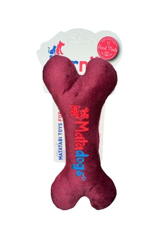 Herniks Sesli Peluş Nakışlı Köpek Oyuncağı Bone 21 CM