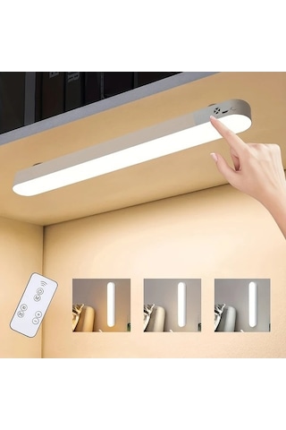 Fastbuy 10,23 İnç 26 Cm Şarj Edilebilir Kablosuz Led Dokunmatik Mutfak Aydınlatması Uzaktan Kumandalı Manyetik Taşınabilir Ma