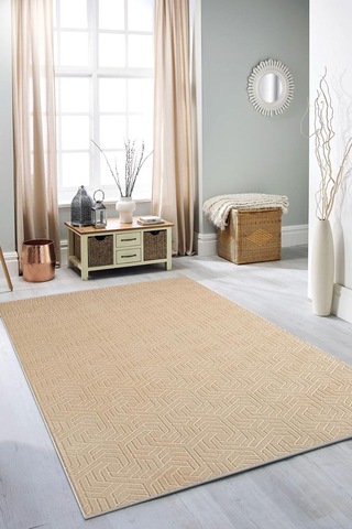 Rölyef Halı Yolluk Antrasit Kaymaz Taban Makinada Yıkanabilir Salon, Mutfak, Koridor, Balkon, Yatak Odası Halısı Vizon