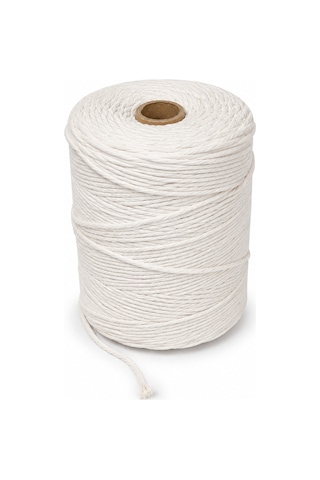 2 Kg Makrome 3 Mm 3 Büküm Hobi Ve Dekoratif Makrome İpi 480 Metre