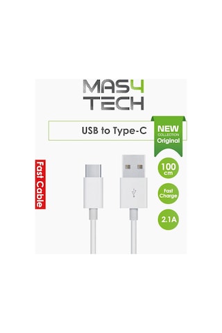 USB 2.0 To Type-C Hızlı Şarj Ve Data Kablo (1 Metre , )