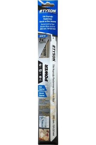 Kupa Tyson Tilki Kuyruğu 300/1.8-2.6 Mm. Kemik Ve Buz - 5 Adet
