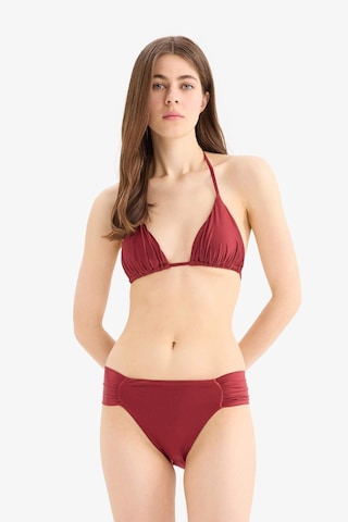 Defacto Regular Fit Saten Bikini Alt-fall İn Love E0399ax25smbr285 Bordo