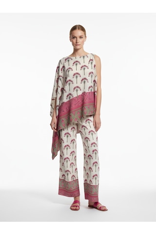 Xint Bej Doğal Dökümlü Oversize Pantolon 201331