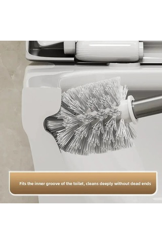 Konesam Duvarlı Tuvalet Fırçası Seti - Delme Yok Kurulum, Örtüşmeyen Temizlik, Hafif Depolama Rakı, Modern Siyah Tasarım Diğer