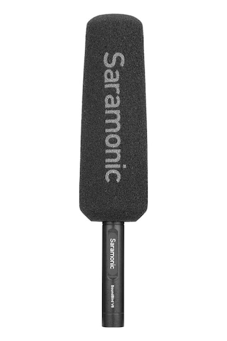 Saramonic Profesyonel Kısa Fantom Mikrofon, Şok Montajlı, Ön Cam, Tüylü Ön Cam, Xlr Kablo, Mikrofon Klipsi Ve Özel Sert Çantayla Soundbırdv6