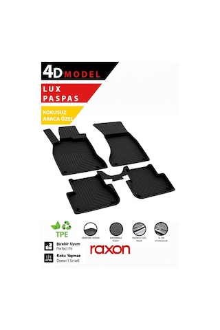Raxon 2004-2012 Volvo S40 Sd 4d Premium Paspas Siyah