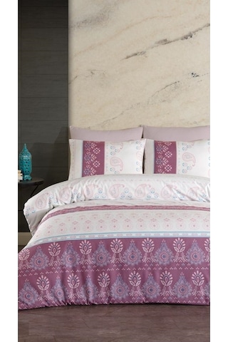 Jolly Home 4 Mevsim Çift Kişilik Kapitoneli Nevresim Takımı-sima