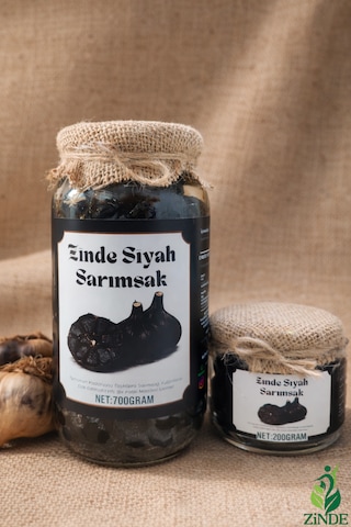 Siyah Sarımsak Black Garlıc 900 Gram İkili Paket Soyulmuş Diş