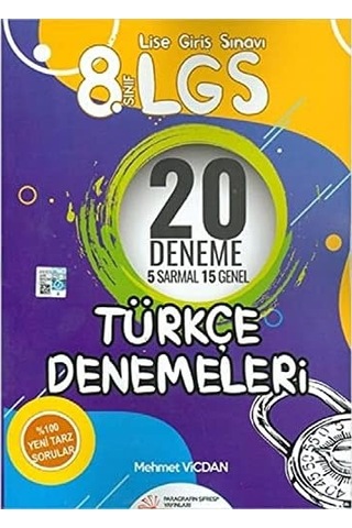 Paragrafın Şifresi 8. Sınıf Lgs 20 Deneme 5 Sarmal 15 Genel Deneme Yeni