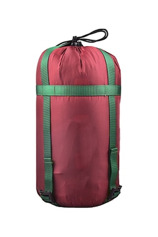 Luckstone Ysd-01 Açık Kamp Su Geçirmez Sıkıştırma Saklama Çantası Ipli Naylon Paketi - Şarap Kırmızı