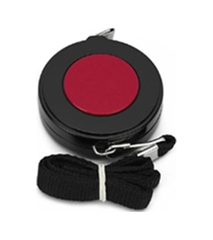 Mezura Otomatik Askılı 1.5 Metre Siyah-kırmızı