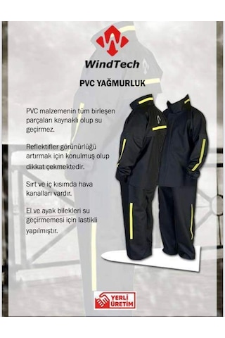 Windtech Motor Yağmurluk Pvc Windtech Motor Yağmurluk Pvc