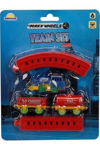 Nessiworld 2559 Maxx Wheels Mini Tren Seti 11 Parça -sunman