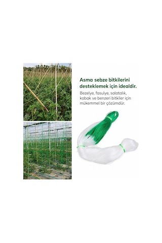 Sunup Sn-38880 Bitki Tırmanma Ağı 2x100 M