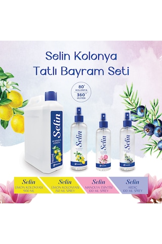 Selin Kolonya Tatlı Bayram Seti