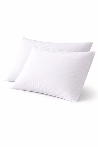 Sleepwell 2 Adet 50 X 70 Cm Slikon Dolgulu Pamuklu 900 Gr Yastık Beyaz