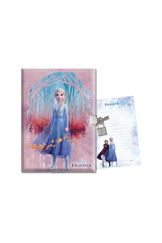 FROZEN 2 14x20 104 YP KİLİTLİ HATIRA DEFTERİ