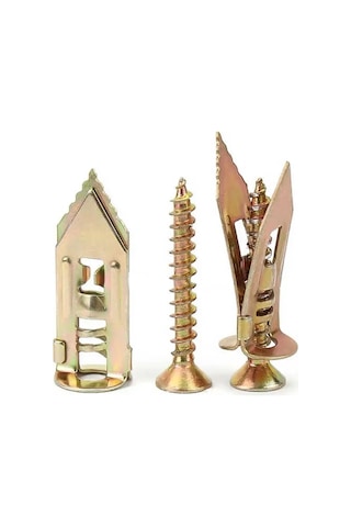 Av Alçıpan İçin Metal Dübel "kırlangıç" Pruş Şeklinde 25 455174255