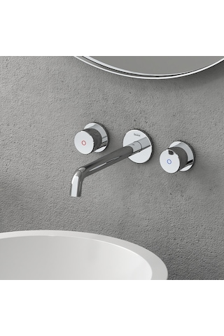 Tria Ank. Lavabo Bataryası-krom