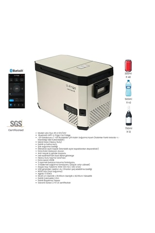 U-frigo Leta Dua 45l Araç Dolabı 0.5 Mm