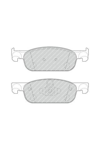 Renault Clio 4 Ön Fren Balatası 1.2 16V 75 Hp 2015-2019 Ferodo