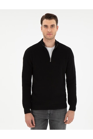 Pierre Cardin Erkek Siyah Kazak /triko 50297123-vr046 Siyah