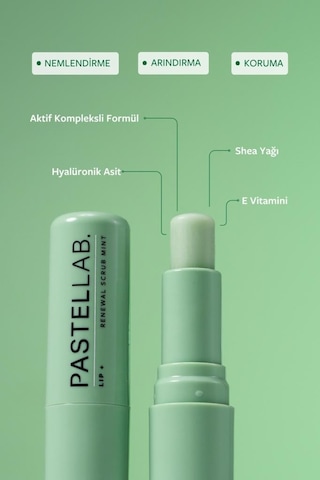Pastel Lip Renewal Fresh Mint Scrub