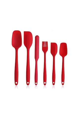 Periboia 6 Lı Set Yanmaz Yapışmaz Mutfak Pasta Slikon Yumurta Fır